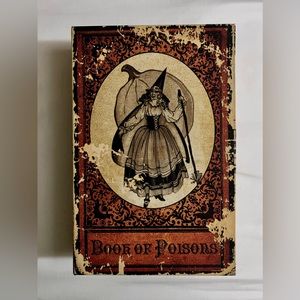 Vintage witch book poison